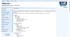 Desktop Screenshot of help8.hidoctor.com.br