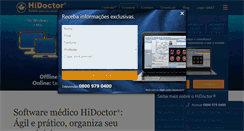 Desktop Screenshot of hidoctor.com.br