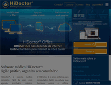 Tablet Screenshot of hidoctor.com.br